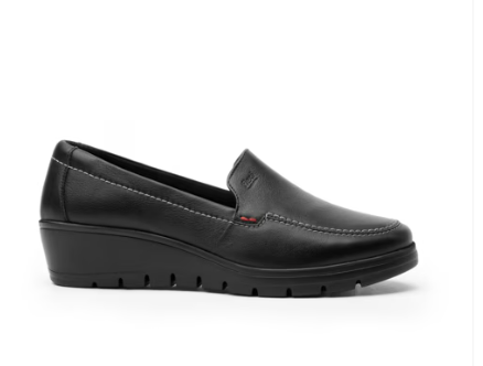 Loafer Con Plataforma Flexi para Mujer Negro 104806