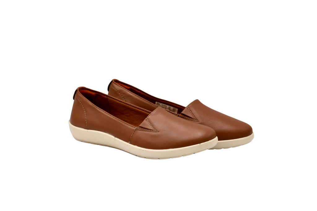 Mocasín cafe para Dama Flexi D10