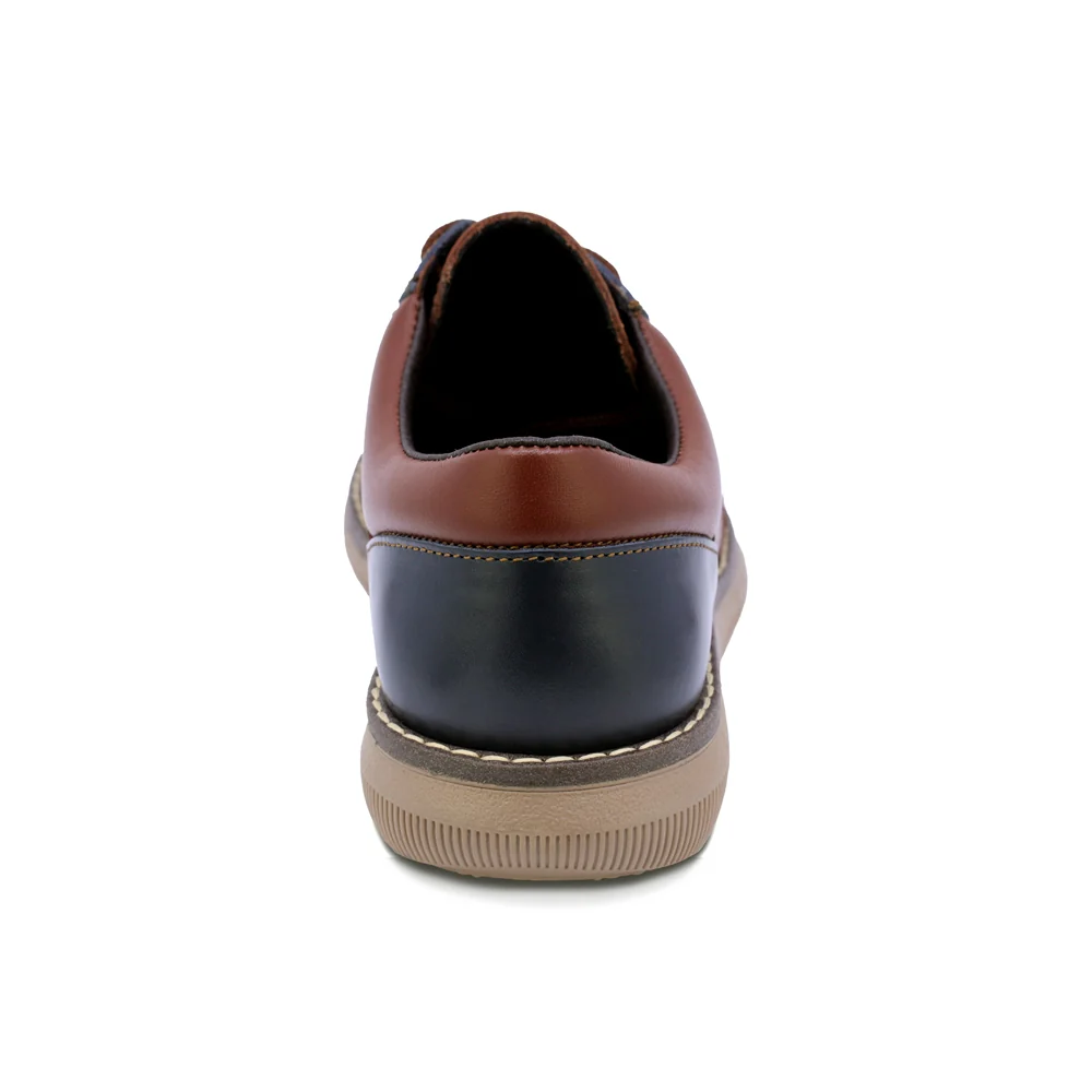 ZAPATO AUDAZ PARA NIÑO DE PIEL COLOR LADRILLO MURPHY 435501-Q
