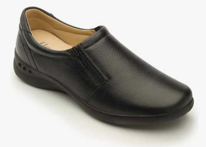 Zapato Flexi Mujer 48303 Negro Clínico Plantilla Removible