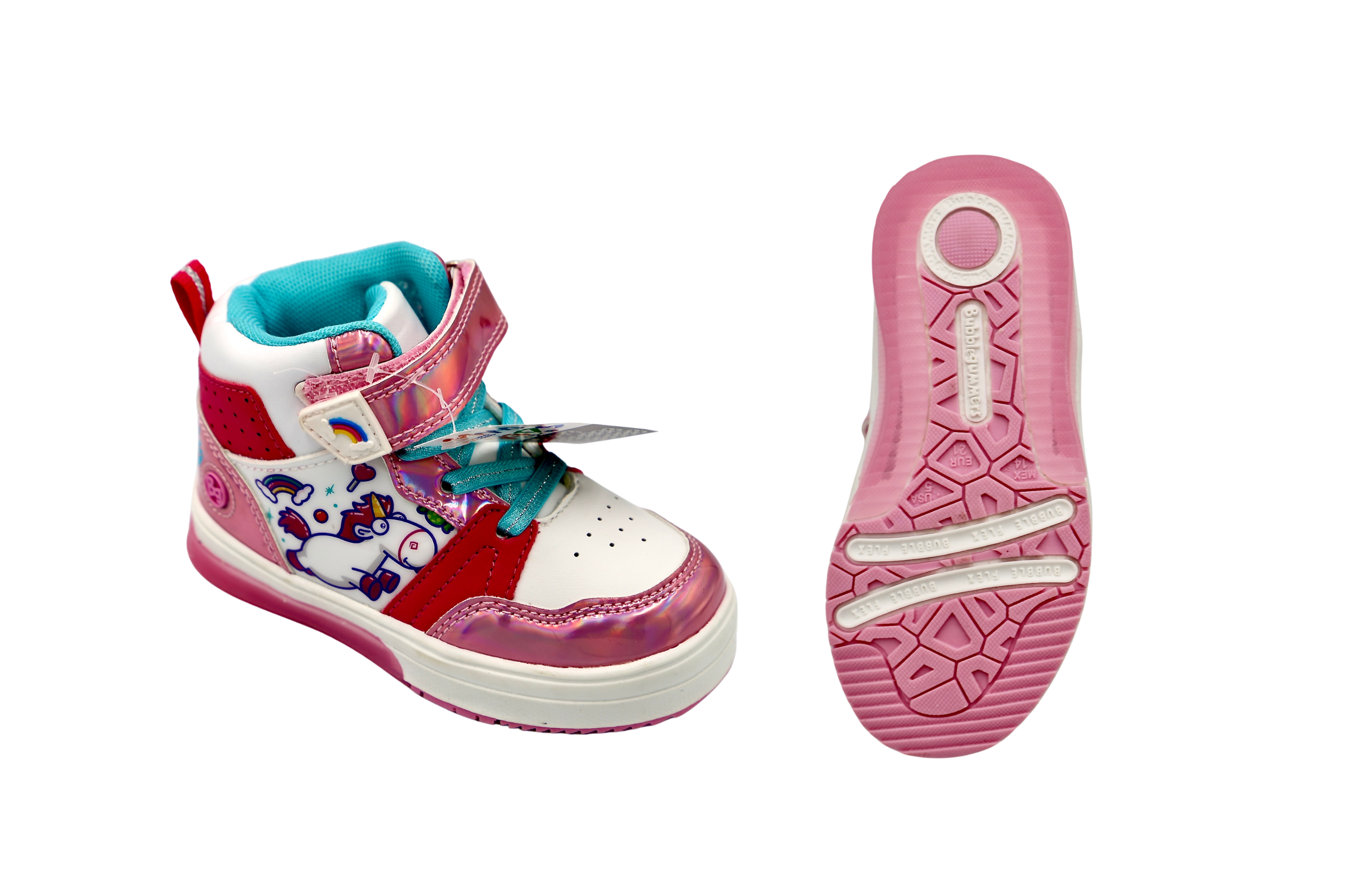 Sneakers Unicornio para niña Buble Gummers N13