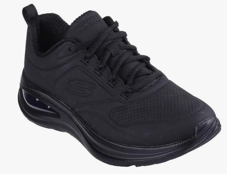 Tenis Skechers Skech-air Meta Negro Mujer Casual 150136