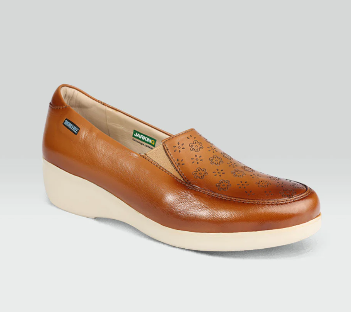 Celina - Zapato Casual de Piel de Borrego Camel 32001
