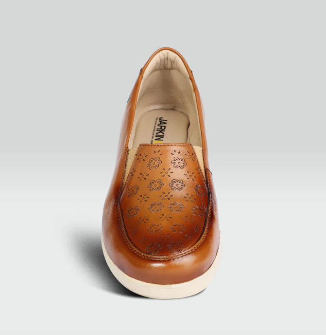 Celina - Zapato Casual de Piel de Borrego Camel 32001