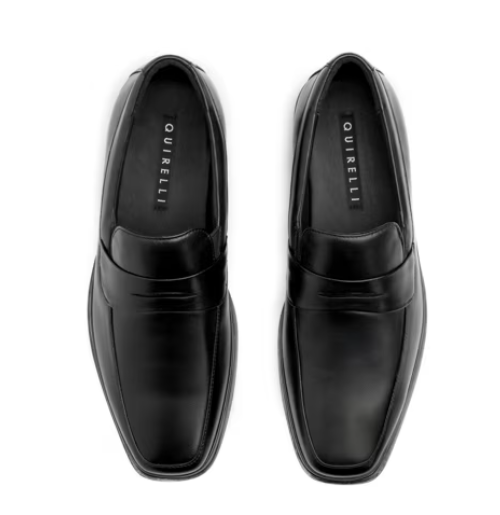 Mocasín Casual Quirelli para Hombre con Corte Acojinado Estilo 701308 Negro