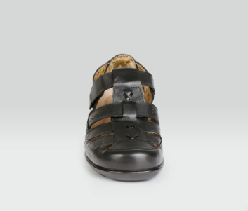 Sandalia Dama Jarking 215 Piel Ternera Negro