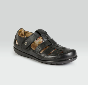 Sandalia Dama Jarking 215 Piel Ternera Negro