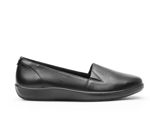 Slip On Casual Flexi para Mujer con Sistema Walking Soft Estilo 101905 Negro