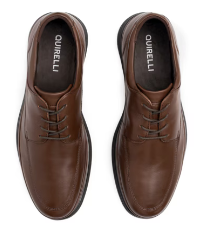 Derby Confort Quirelli para Hombre Estilo 707002 Brandy