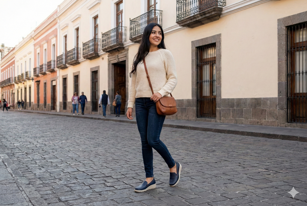 Mocasines para Dama Flexi D16