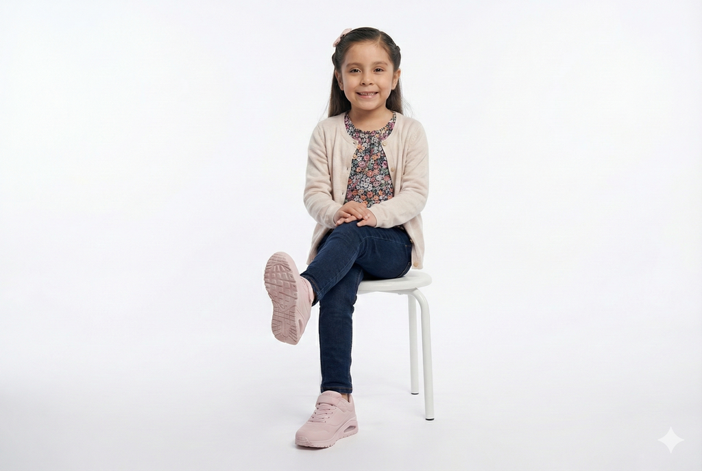 Tenis para niña Skechers N5