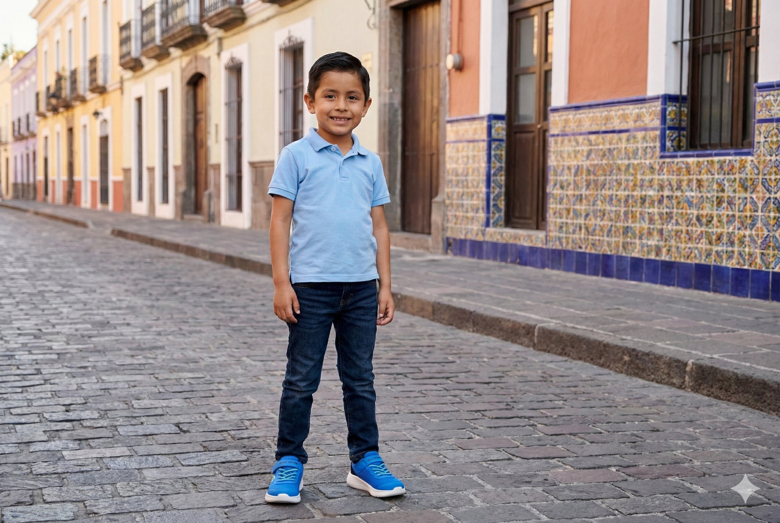 Tenis de broche para niño Skechers N2