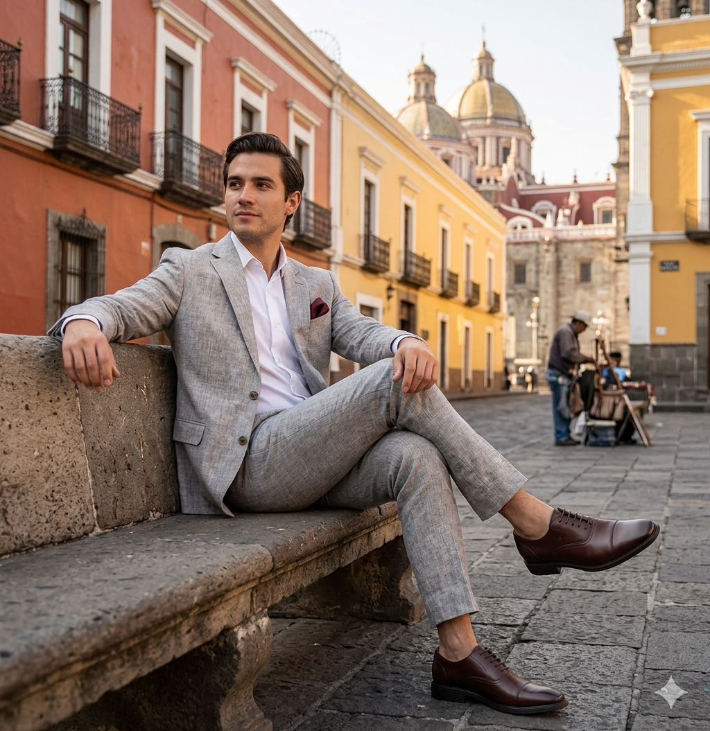 Zapato Derby Quirelli para Hombre con agujetas Estilo 88502 Chocolate