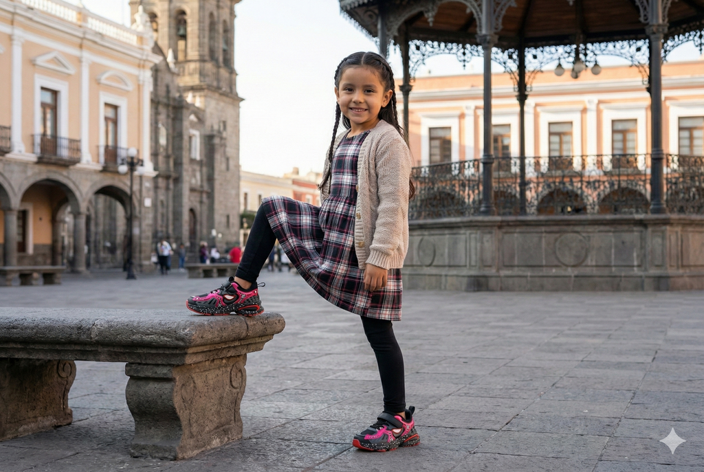 Tenis para niña Coqueta y Audaz N3