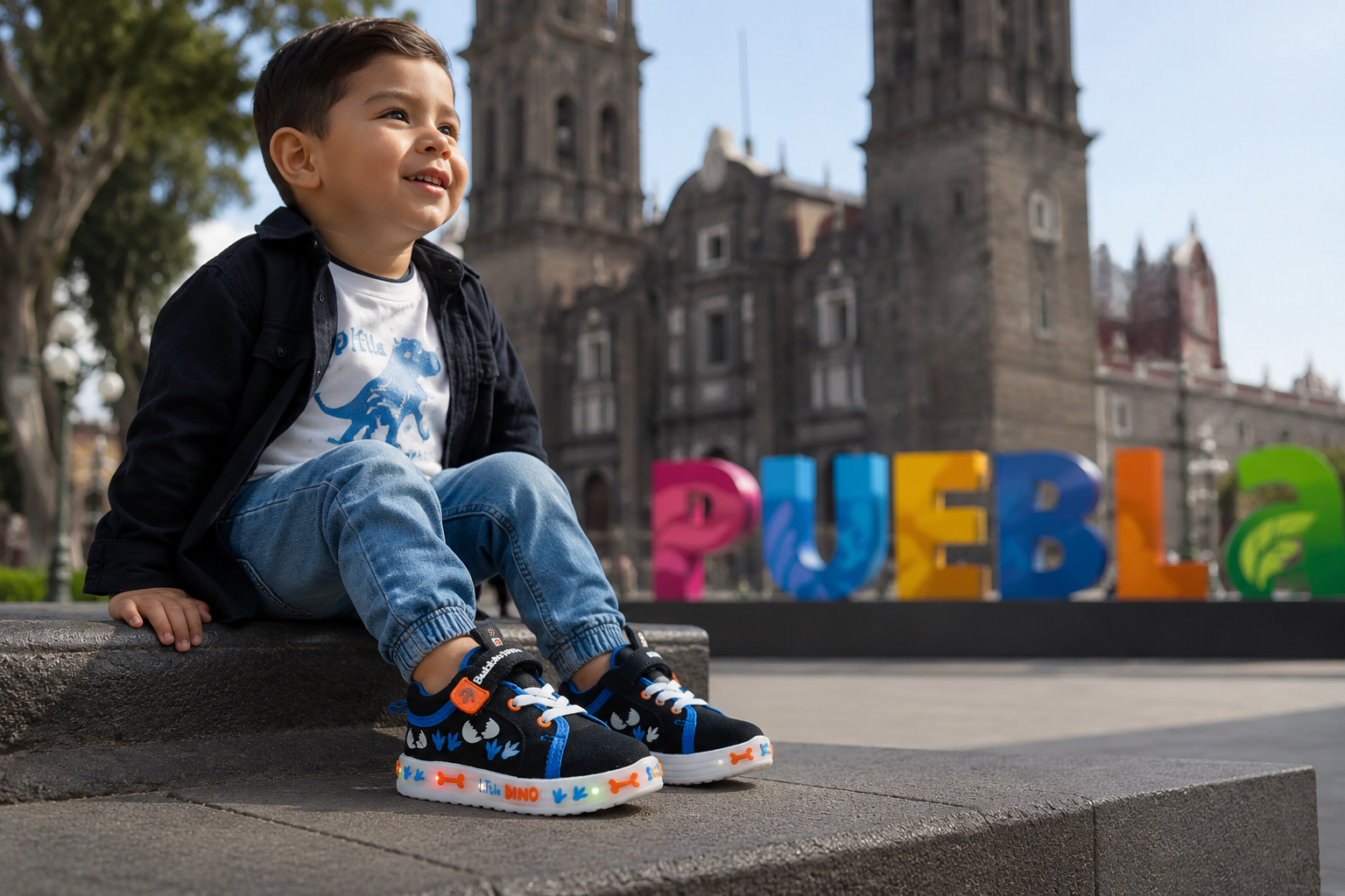 Tenis Bubble Gummers Zombie Negro/rey C/luz