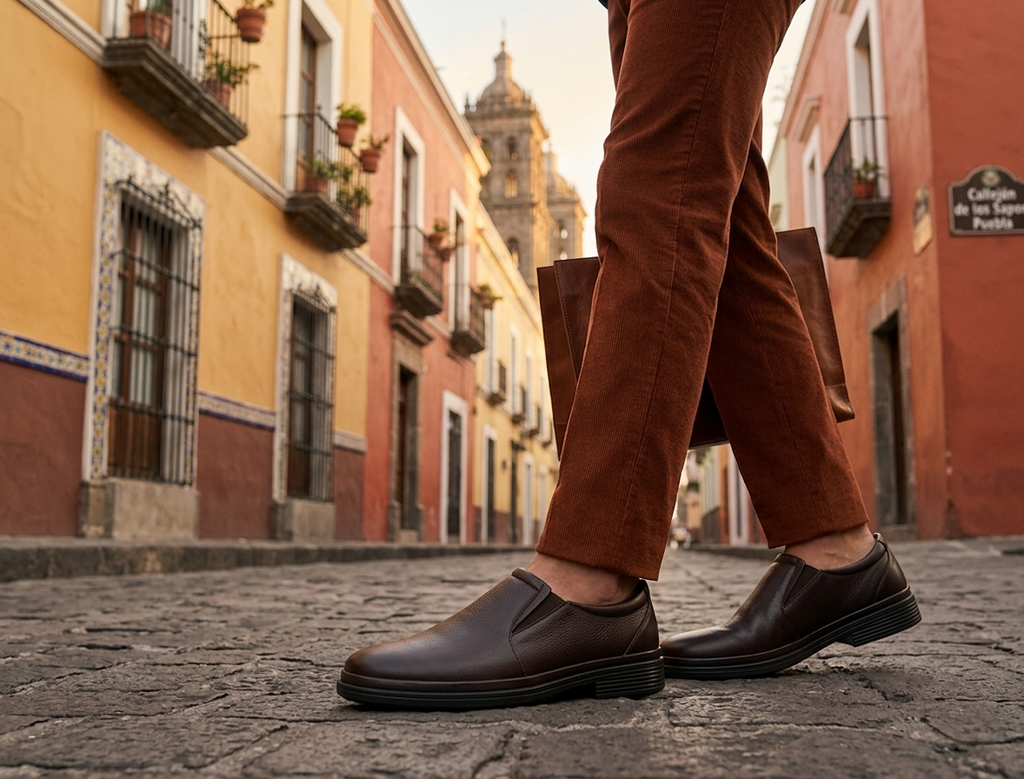 QUIRELLI Mocasín Hombre Chocolate Estilo 707902