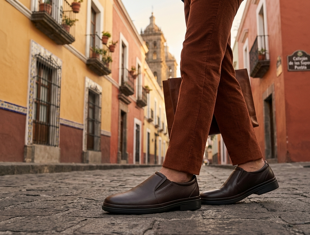 QUIRELLI Mocasín Hombre Chocolate Estilo 707902